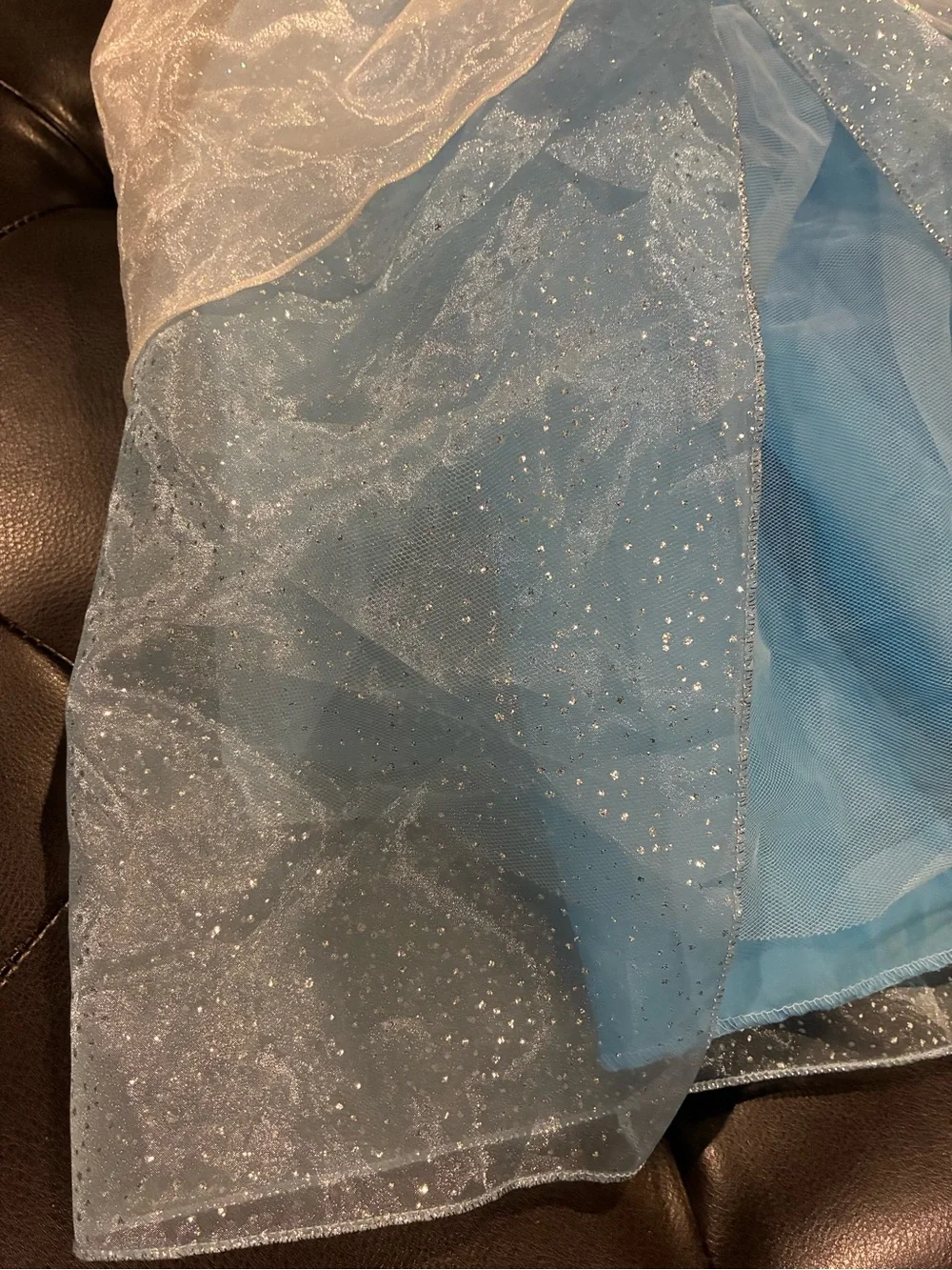 Disney Cinderella Light Blue Sparkle Princess Dress - never worn
